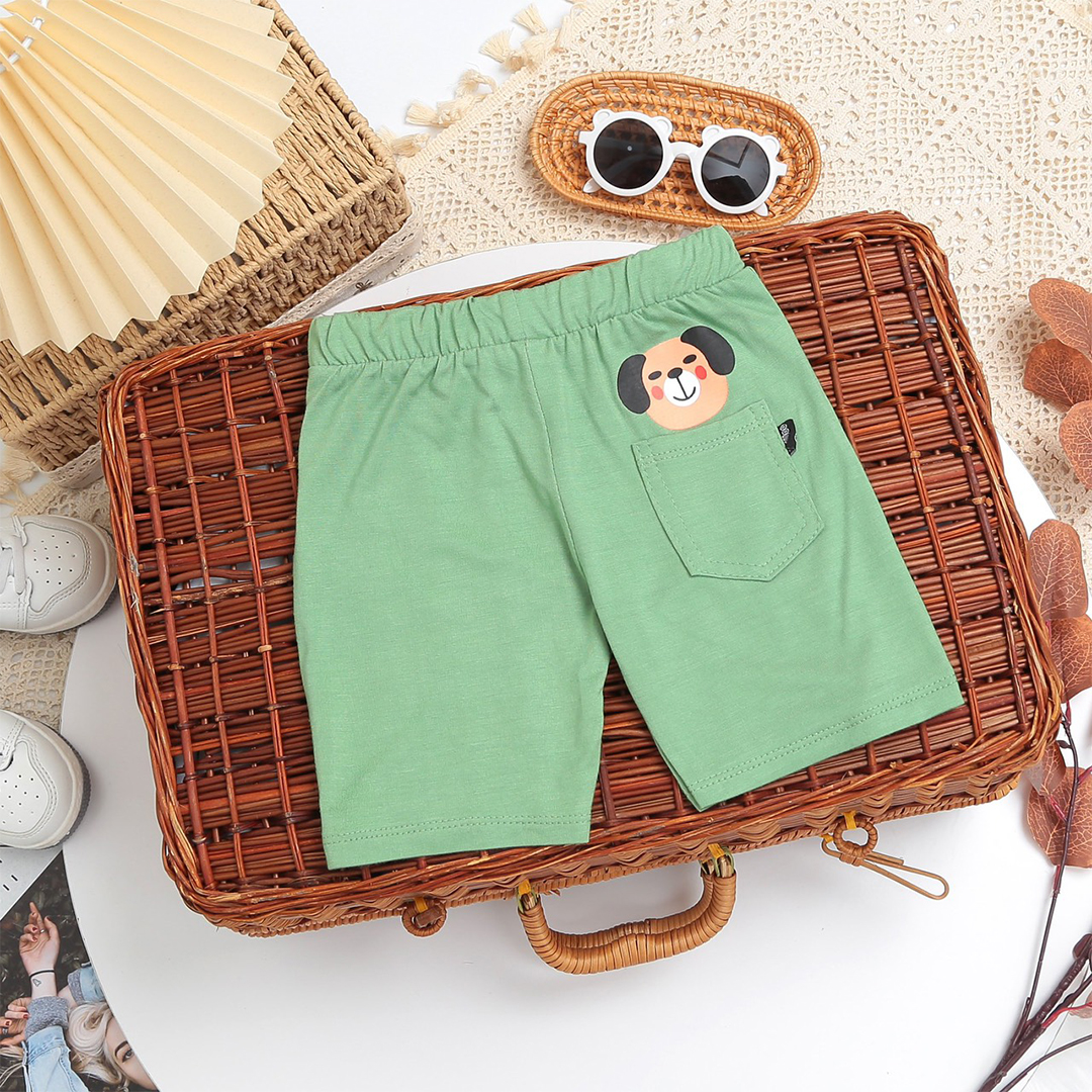 Quần đùi chục cho bé trai bé gái lili.kids quần chục đùi chất thun lạnh qc07
