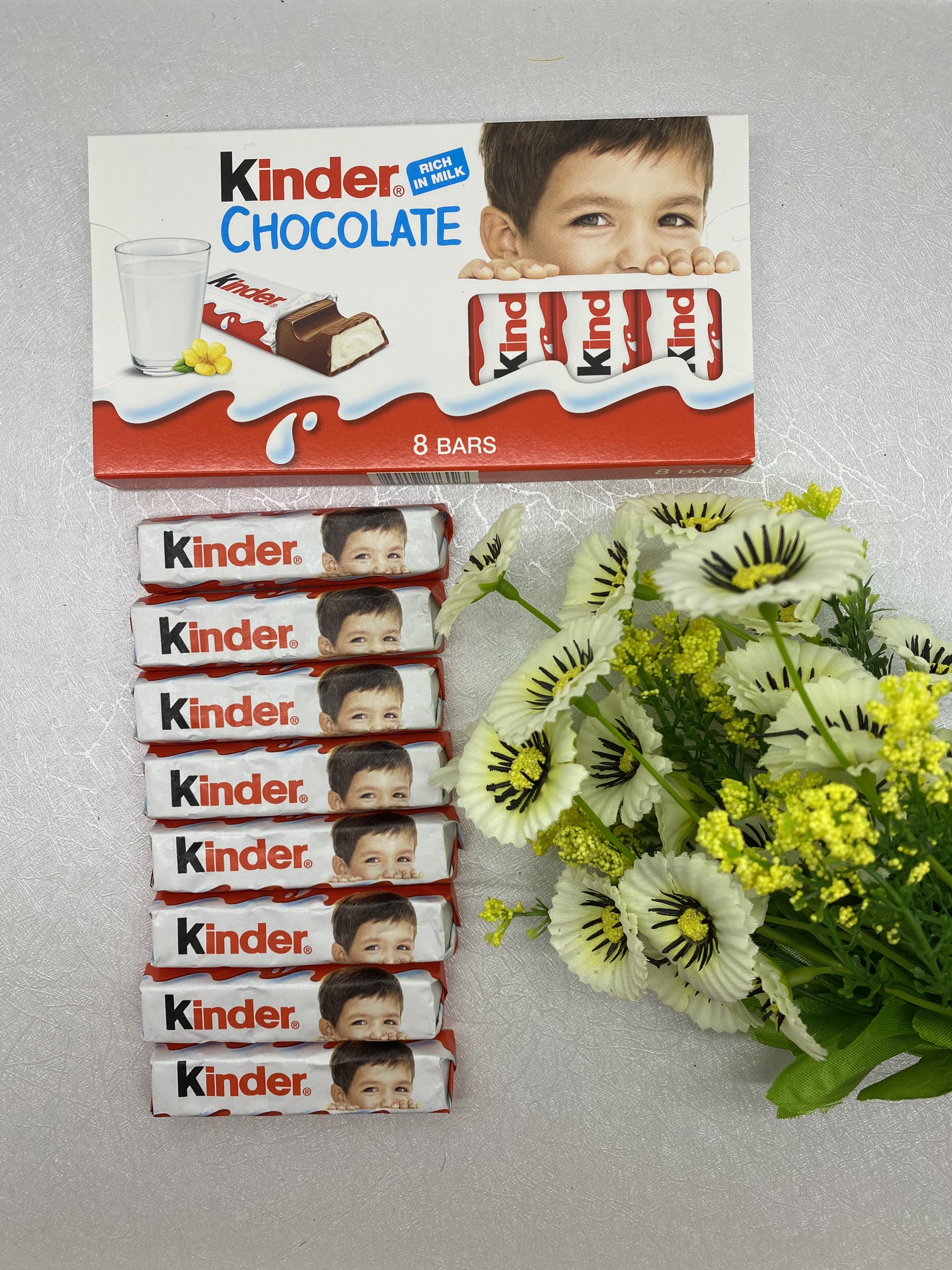 Socola thanh Kinder sữa 100gr - Đức