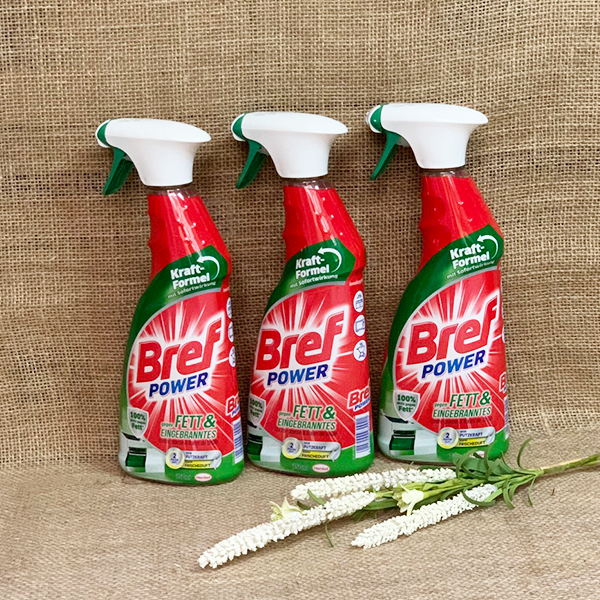 Xịt tẩy rửa đa năng Bref Power 750ml của Đức tẩy sạch dầu mỡ nhà bếp ...