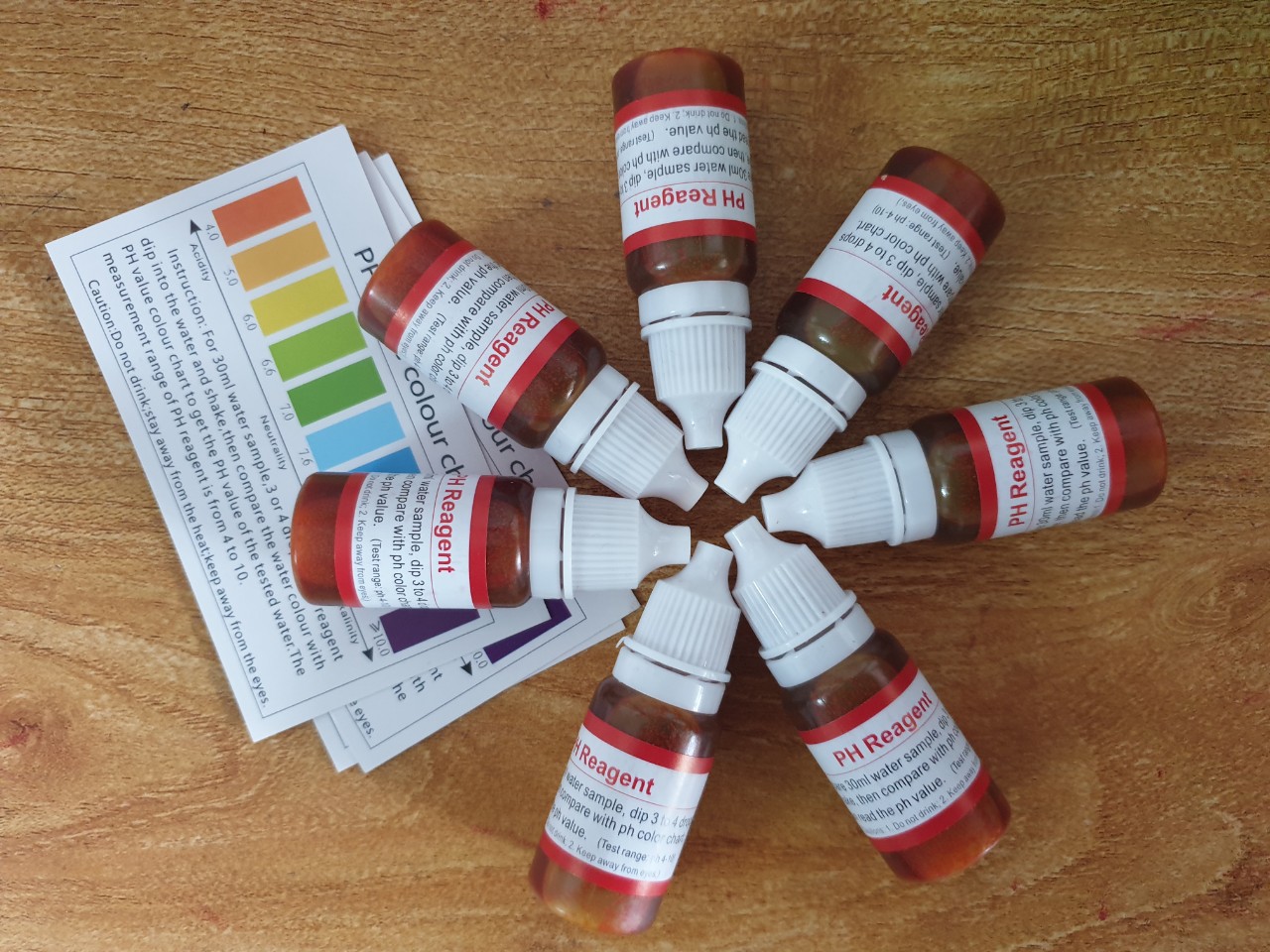 Dung dịch test ph kiểm tra nguồn nước