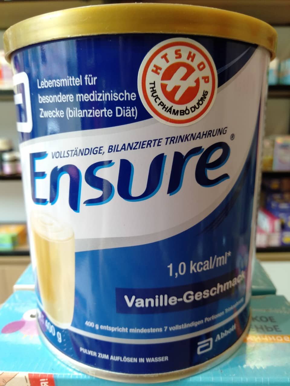 Sữa Bột Ensure Hương Vani - Đức Hộp 400Gram