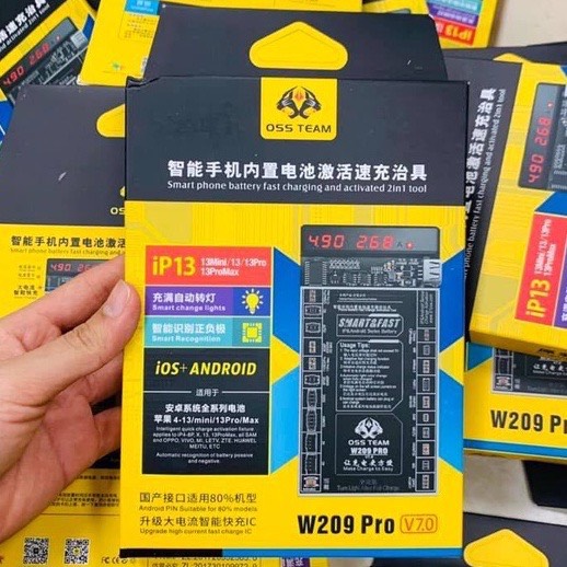 Kích pin W209+ PRO V7 (NEW) 5-14PM + Androi
