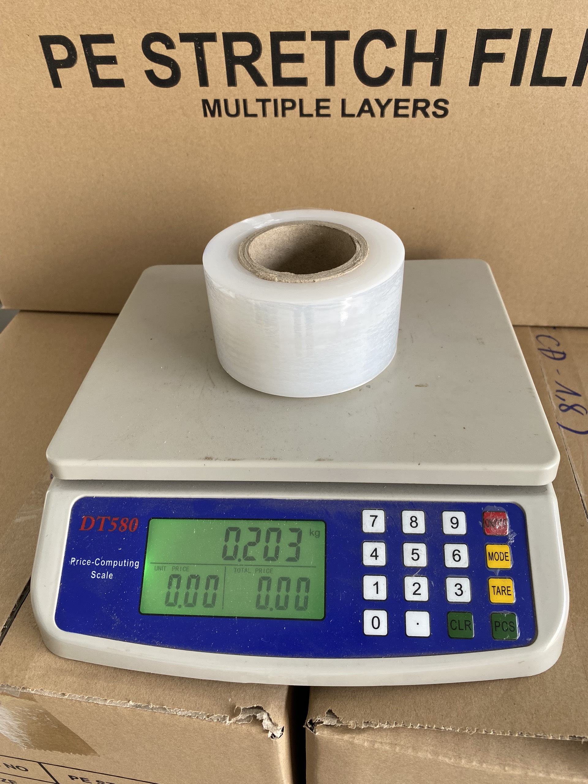 Màng quấn PE khổ 5cm