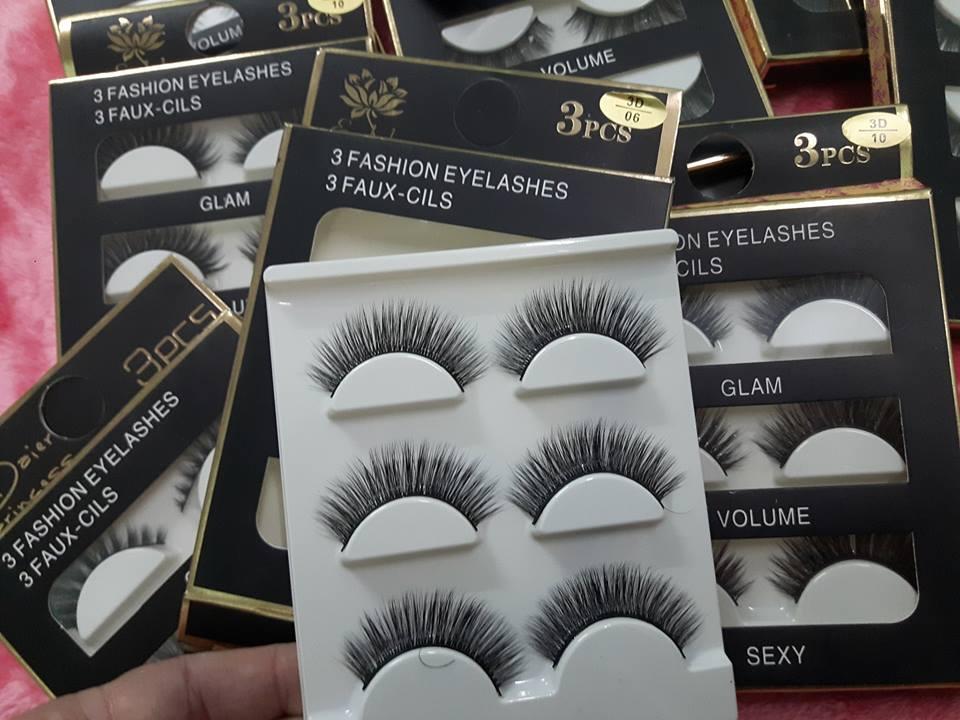 Lông mi chồn 3 Fashion Eyelashes 3 Faux (Dày mi L6)