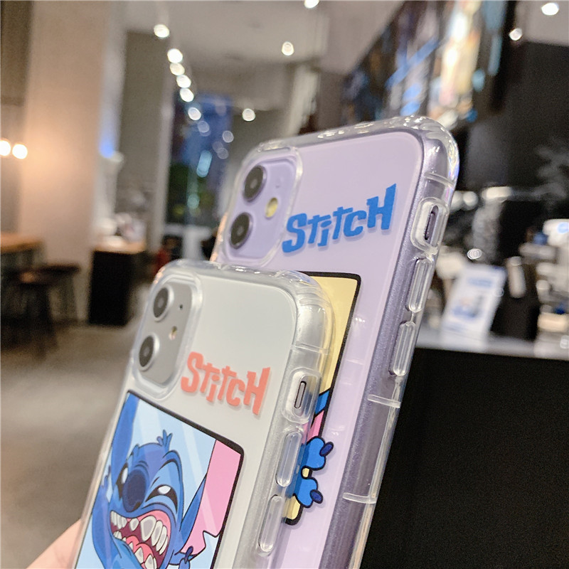 Ốp Lưng Silicon Chống Sốc Stitch