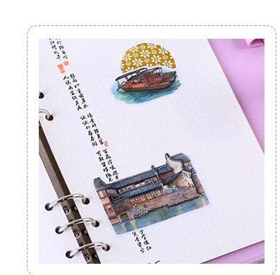[HCM]Set sticker thành cổ xưa 1