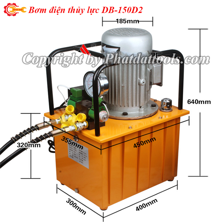 Bơm Điện Thủy Lực DB150D2 (Bộ nguồn thủy lực)