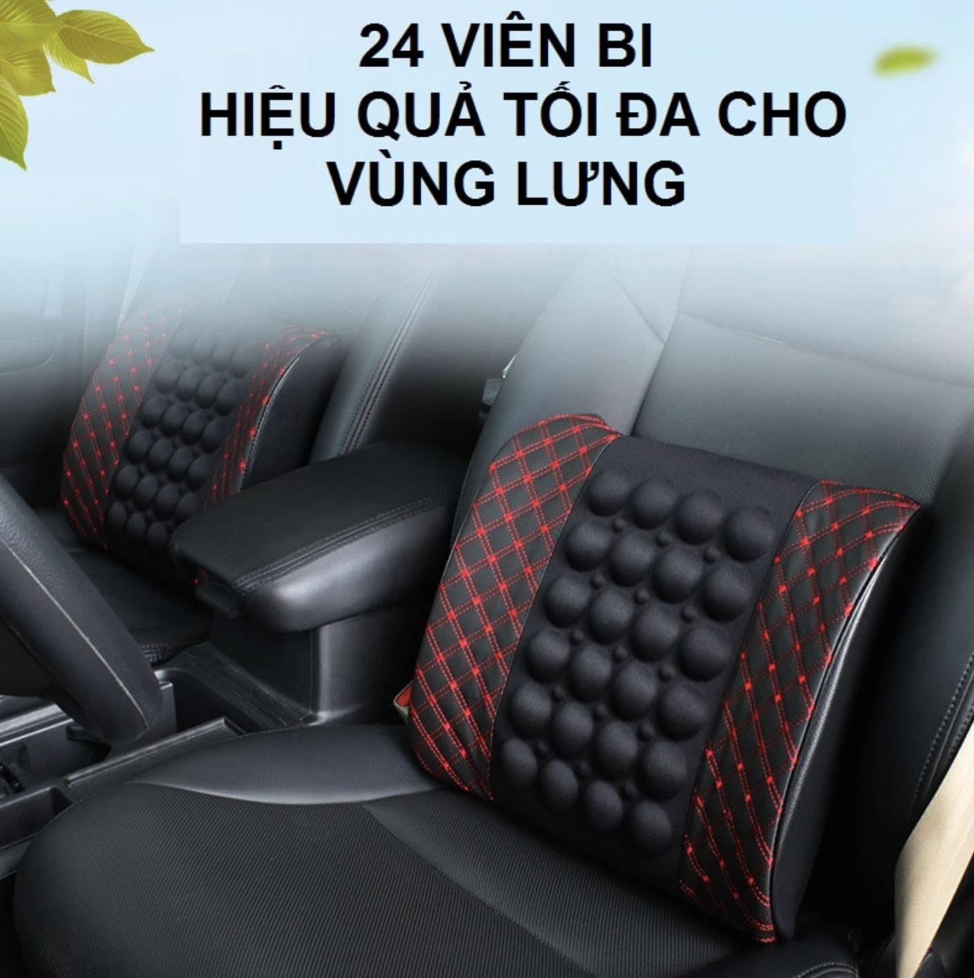 Hanrui Shop GỐI MASSAGE LƯNG CAO CẤP
