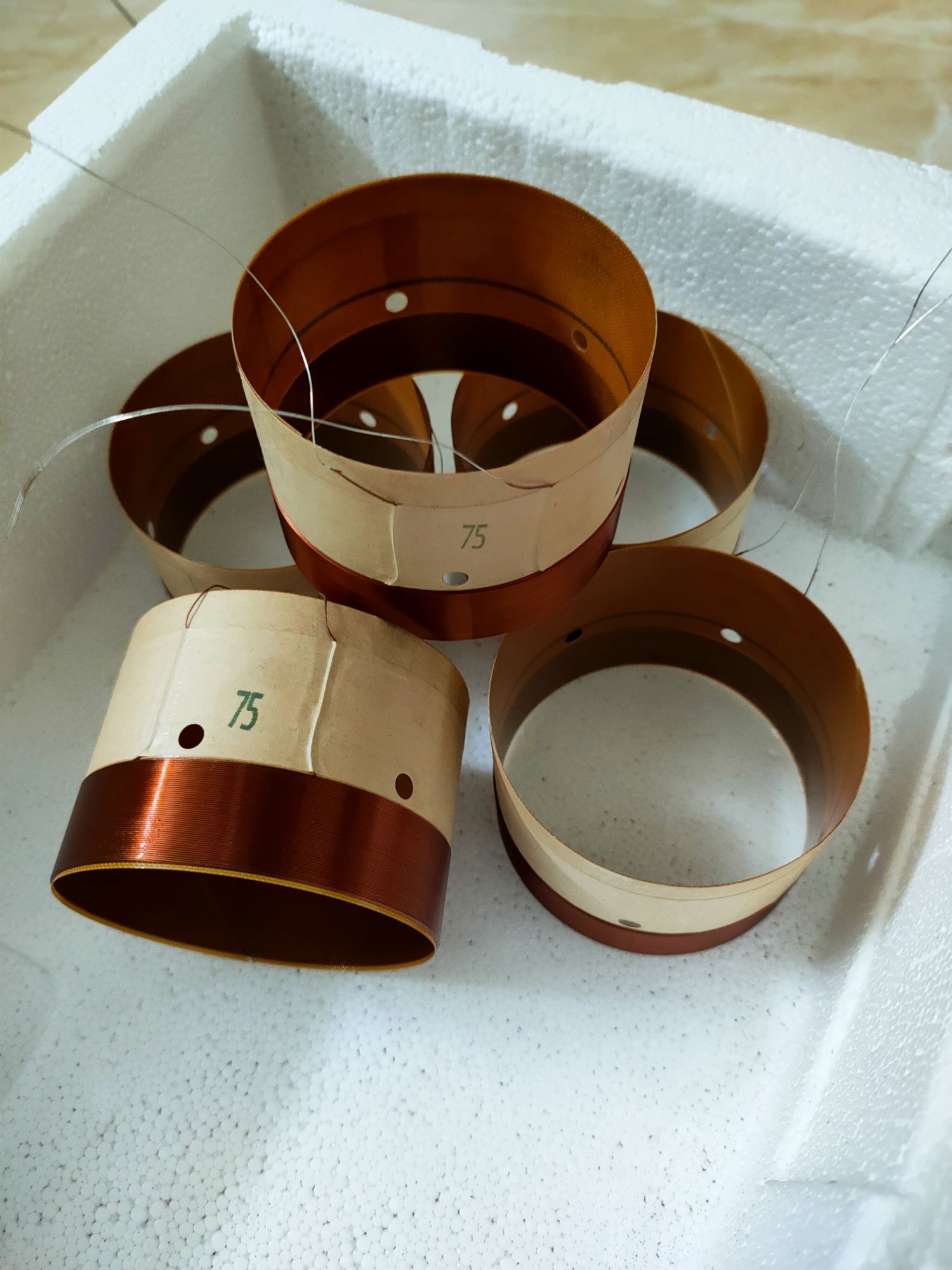 Côn loa phi 75 - 2 lớp