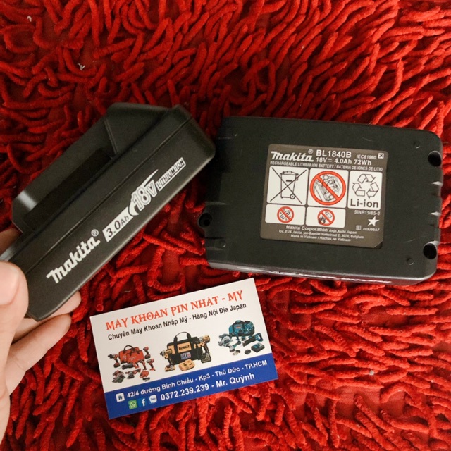 [HCM][Lấy mã giảm thêm 30%]Vỏ pin makita 18v adaptor 1 hàng