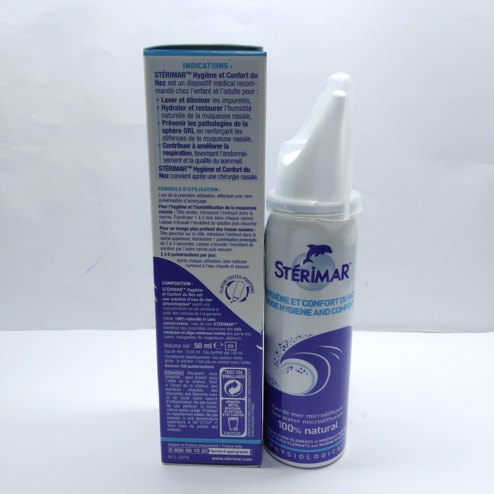 Sterimar xịt muối biển Pháp cho người lớn