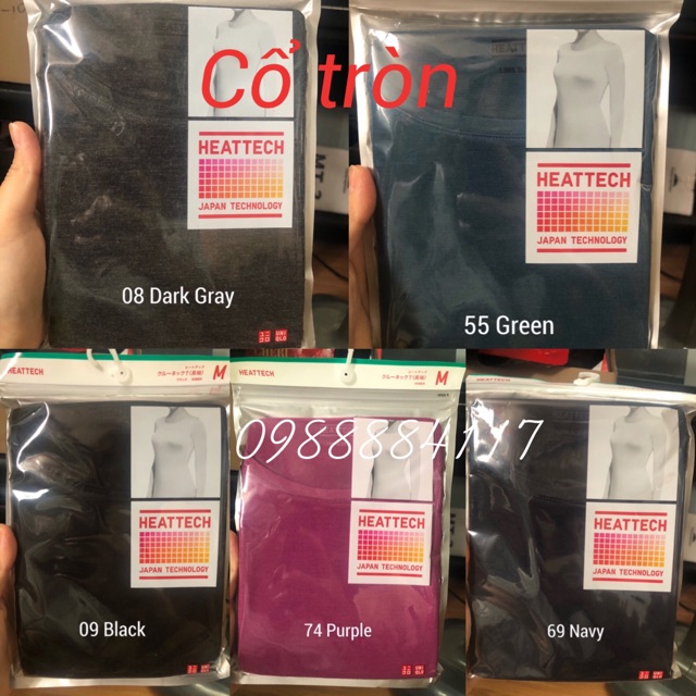 UNIQLO ÁO GIỮ NHIỆT HEATTECH 
