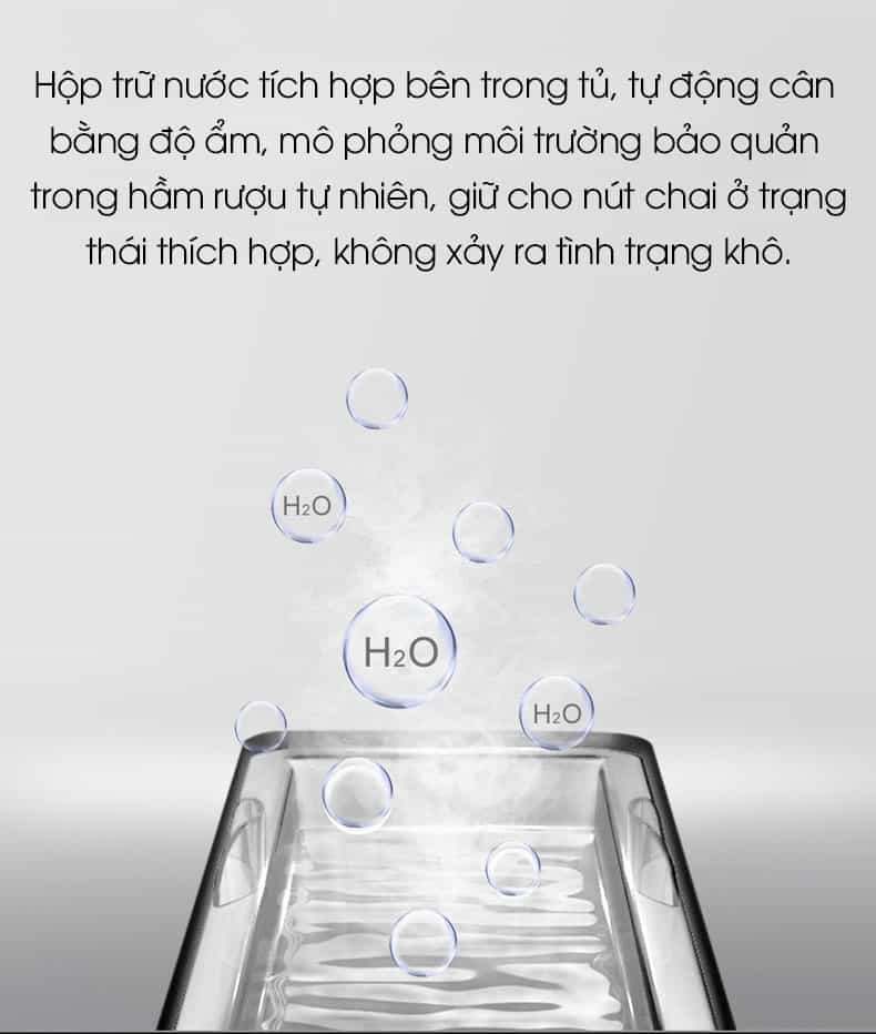 Tủ đựng rượu vang Vinocave nhập khẩu 28 chai