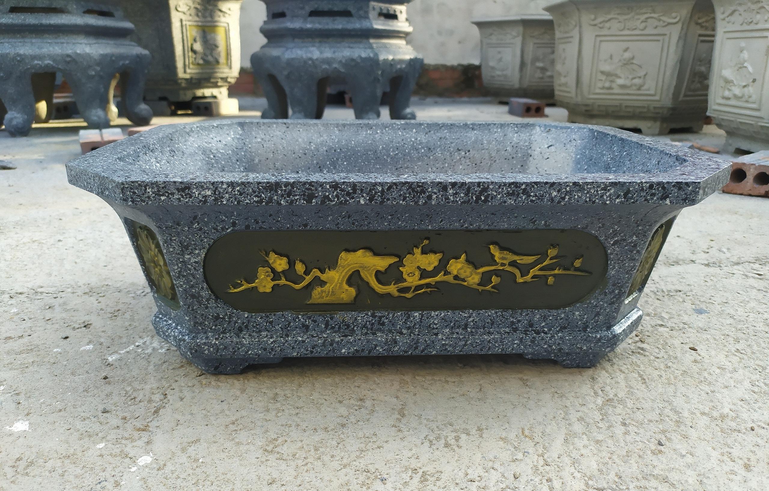 Khuôn chậu khay chữ nhật 33x45