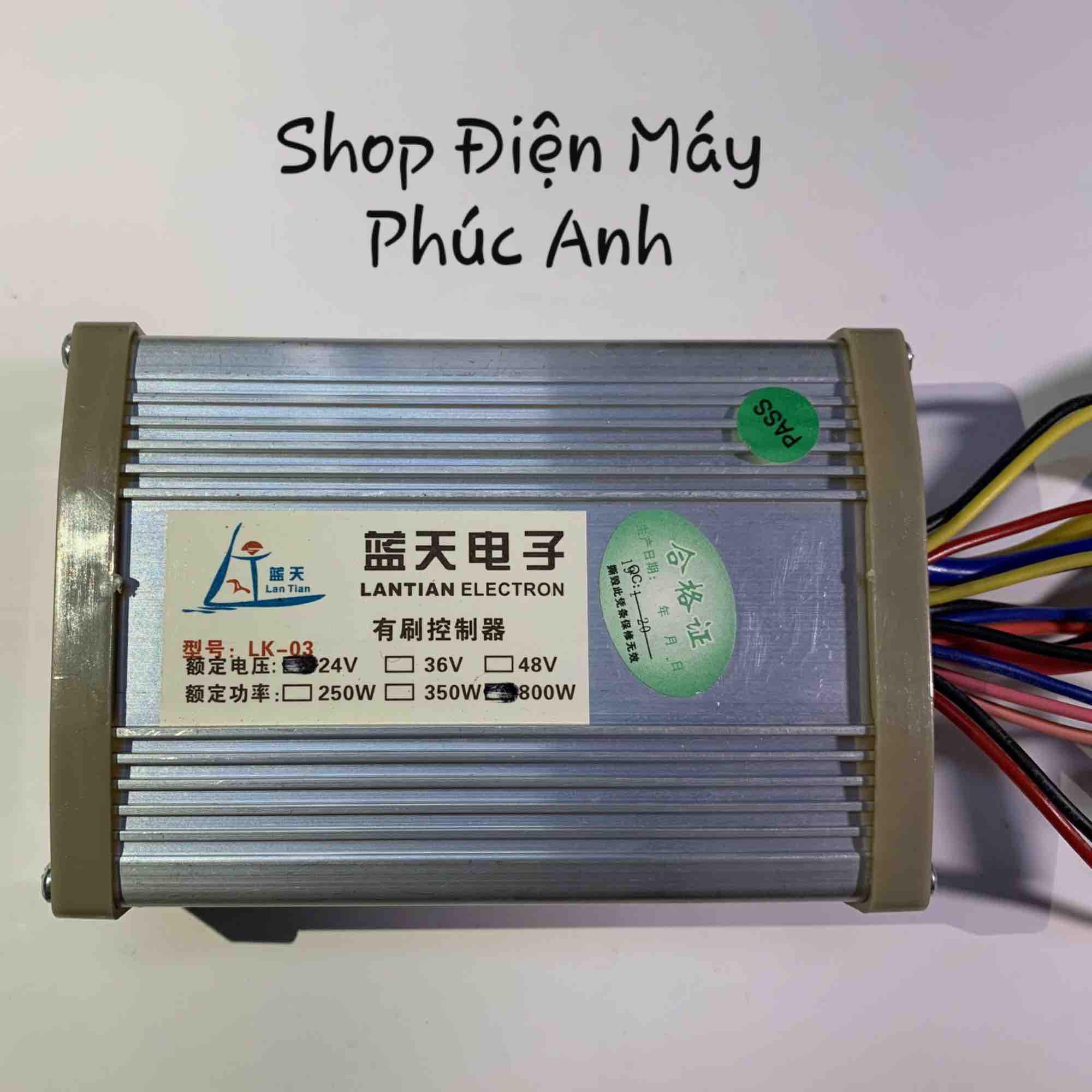 IC Điều khiển tốc độ motor DC 24v 800w