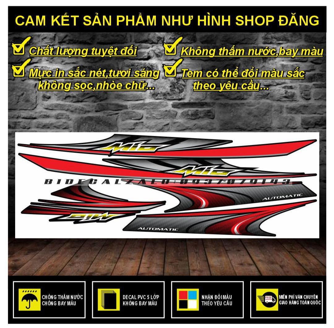 TEM RỜI MIO NHỎ ĐỜI ĐẦU MẪU THÁI ĐỎ ĐEN