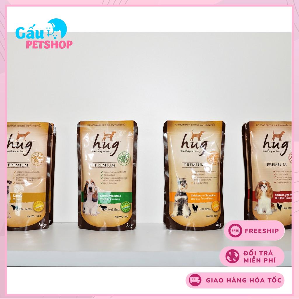 Pate dinh dưỡng cho chó HUG gói 120g