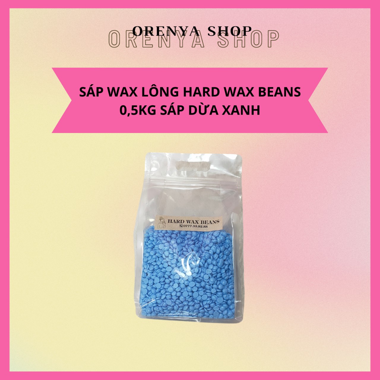 500g Sáp Hard Wax Beans