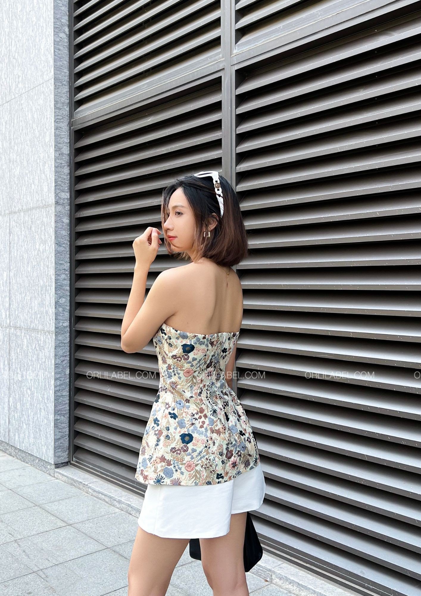 Flower Iris Shirt - ORLI LABEL