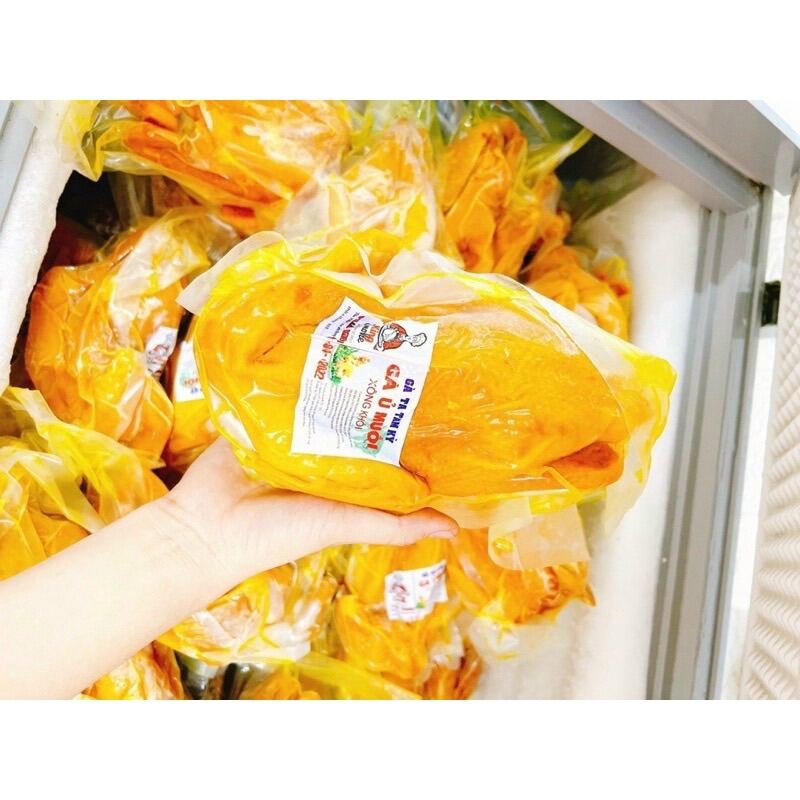 Gà ta ủ muối hoa tiêu nguyên con (giao Hỏa tốc tphcm)