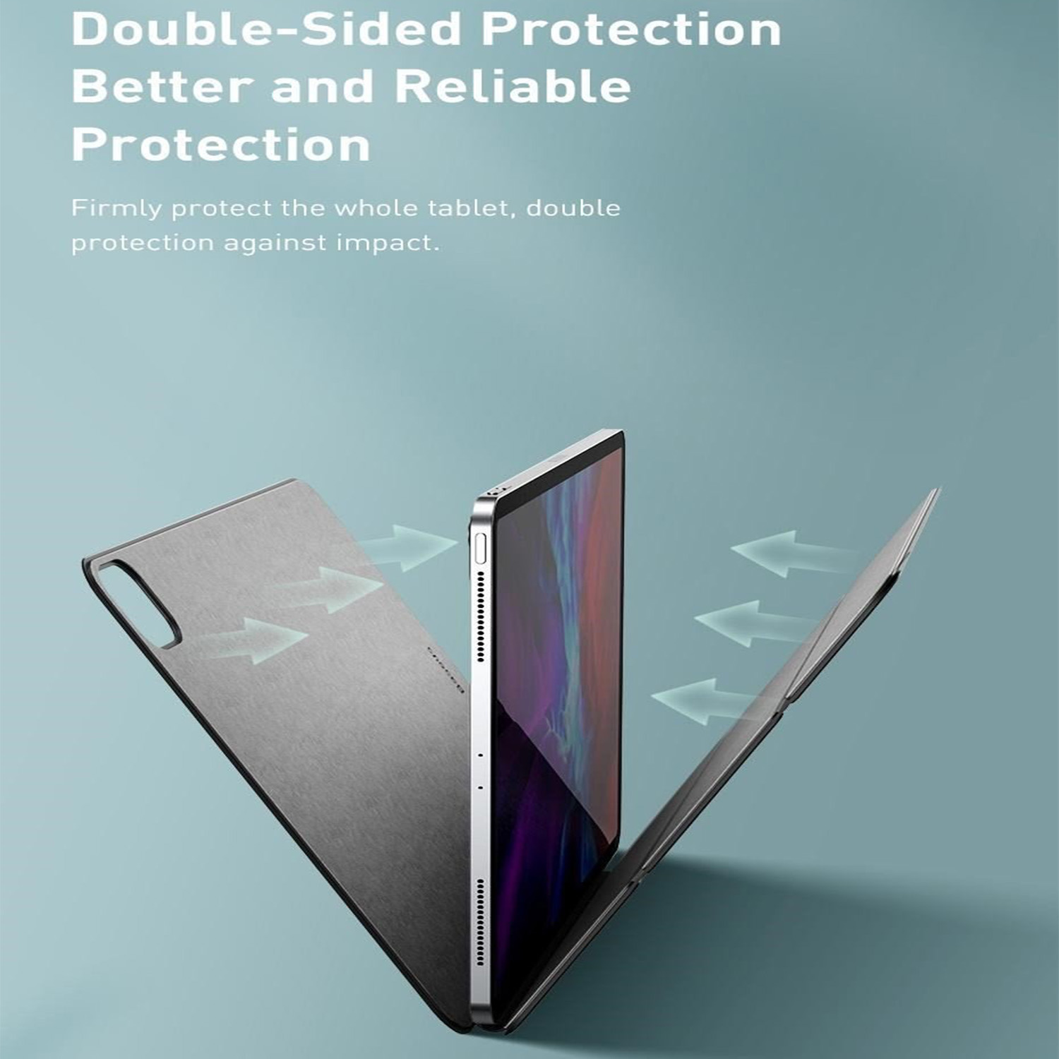 Bao da nam châm Baseus Simplism Magnetic Leather Case dùng cho iPad Pro 2020 (11’ và 12.9’, Magnetic Smart Case)
