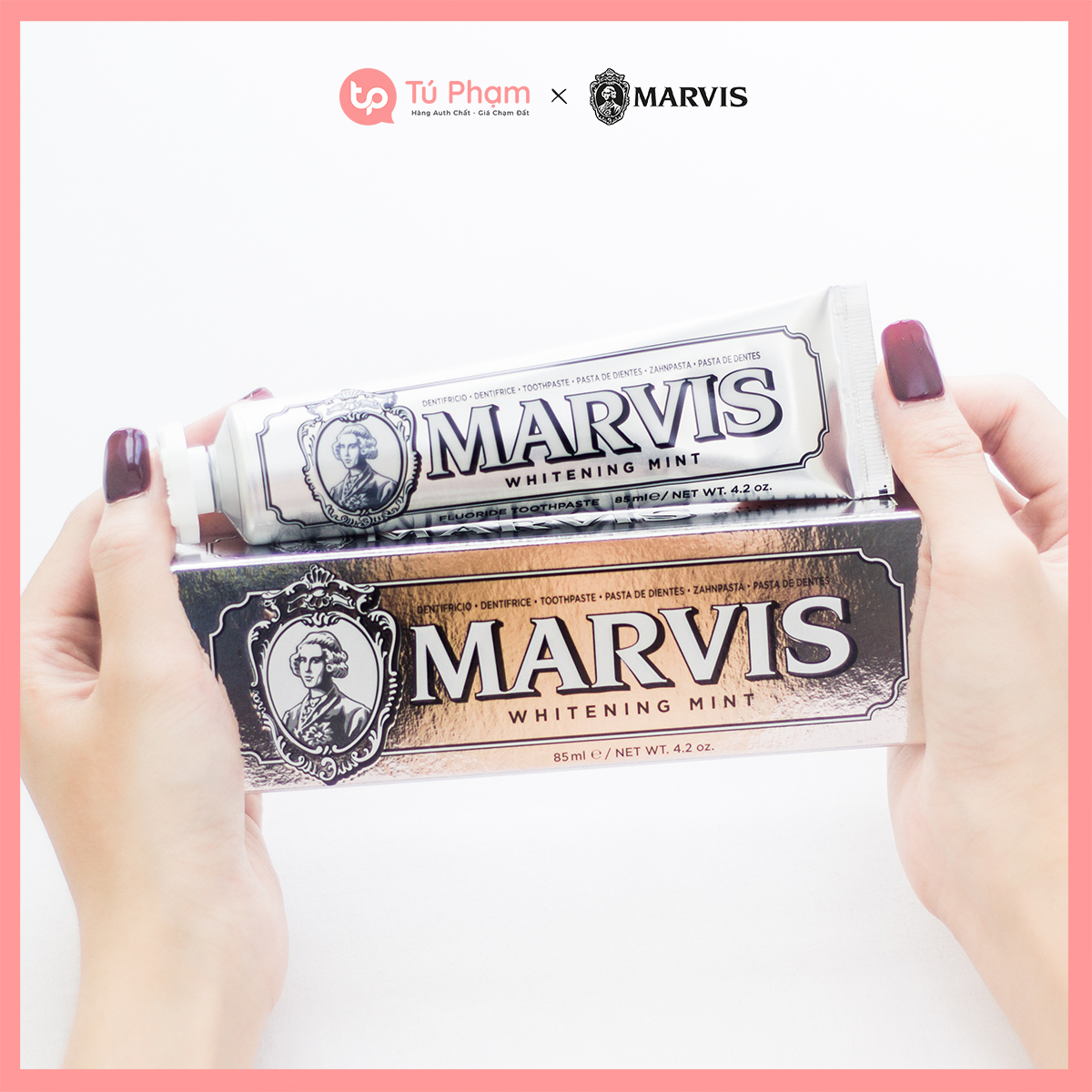 Kem Đánh Răng Marvis Jasmin Mint 85ml Tím