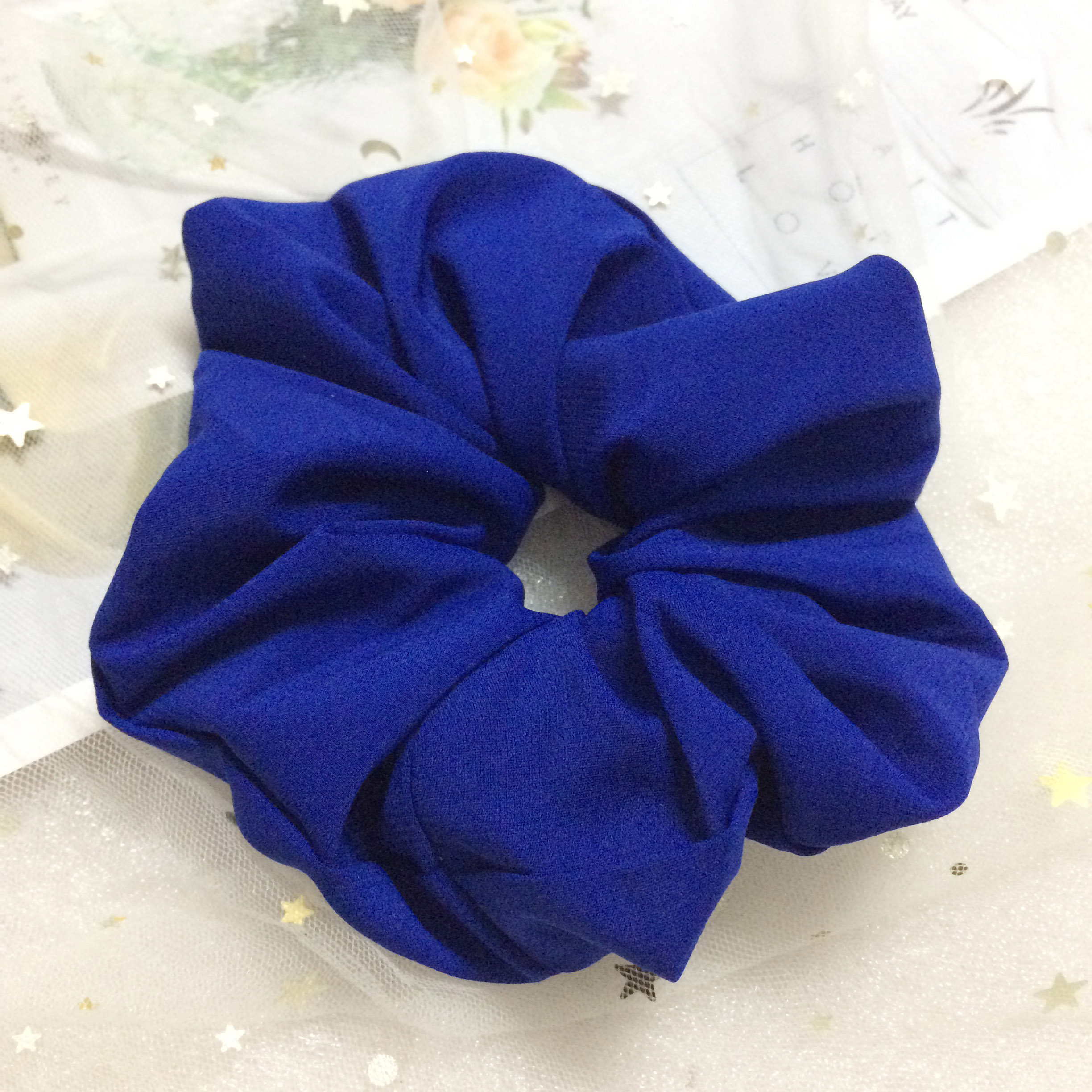 Dây cột tóc vải nữ scrunchies nhiều màu