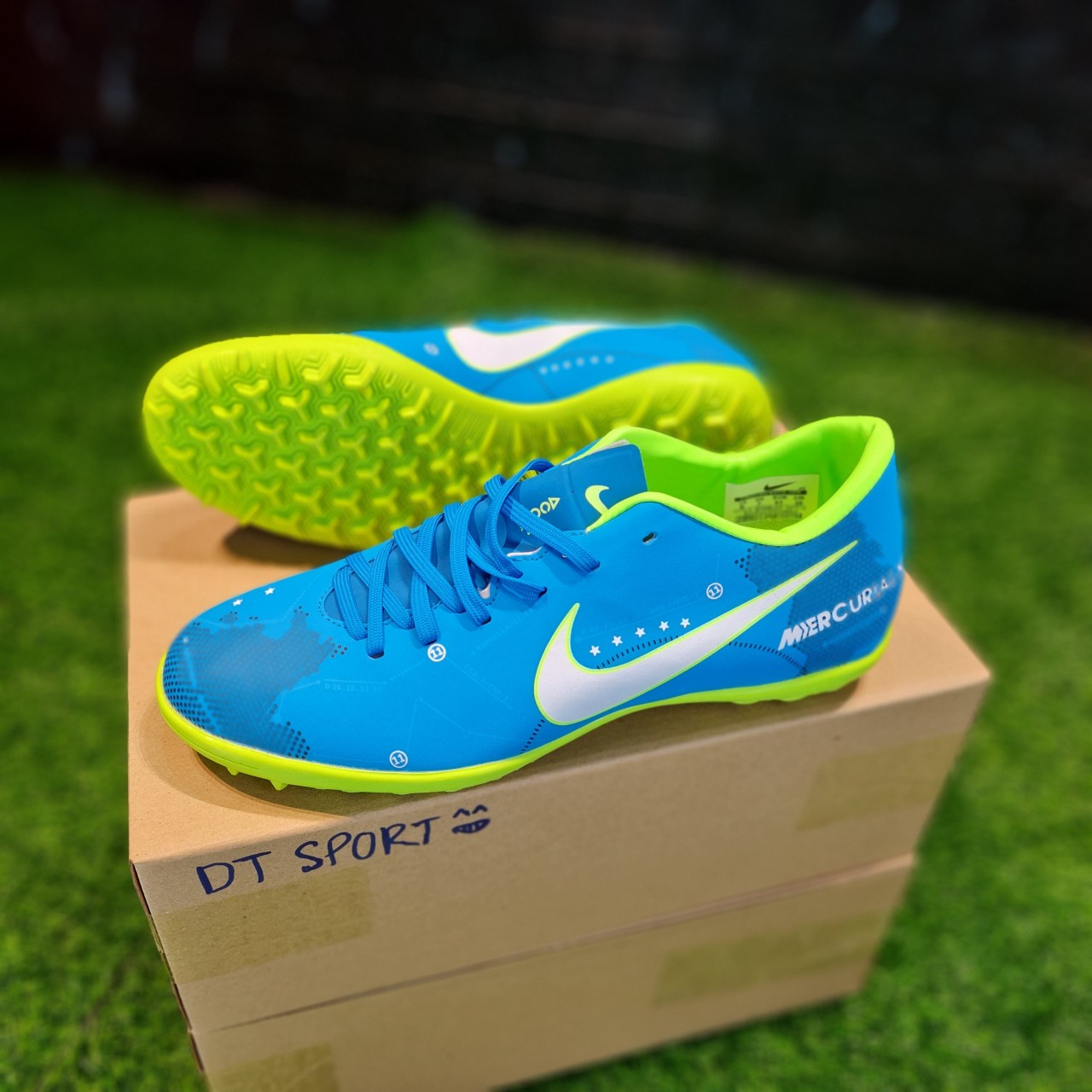 [Tặng Túi Rút Và Tất]Giày Đá Bóng Sân Cỏ Nhân Tạo Mercurial Victory 6 TF Wings Victory, Giày Đá Banh Nam, Giày Bóng Đá Tốt DT Sport DT21