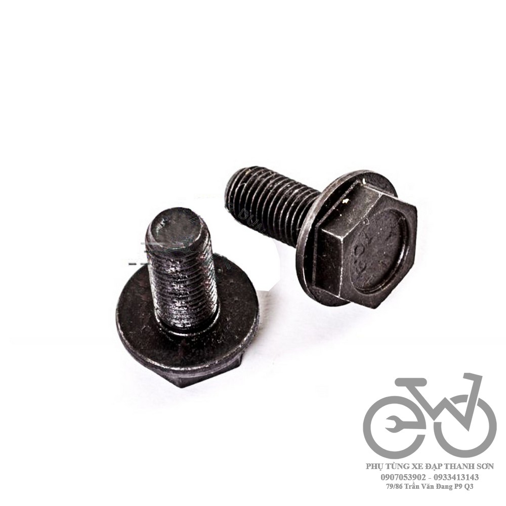 Ốc trục giữa cốt vuông xe đạp M8 x 15mm