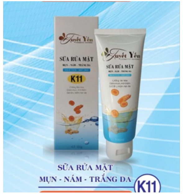 Sữa rửa mặt Tuyết Yến 100g