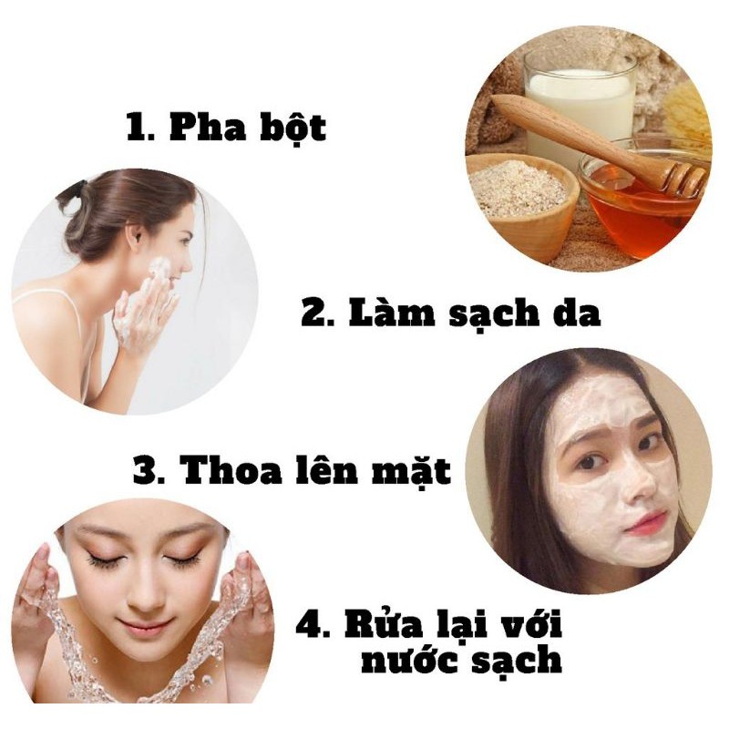 Bột Cám Gạo 100g - Hàng sạch thơm nguyên chất - Thảo Dược Tấn Phát