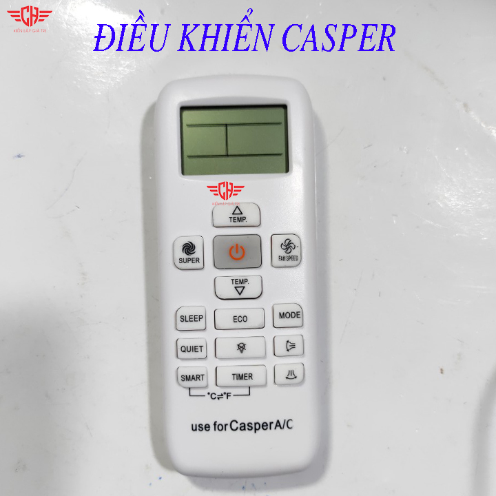 ĐIỀU KHIỂN ĐIỀU HÒA CASPER