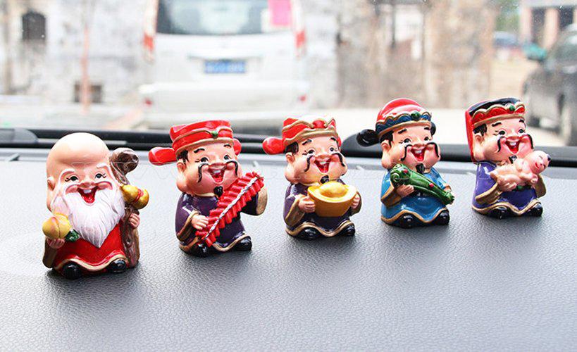 BỘ Tượng 5 Ông PHÚC LỘC THỌ TÀI HỶ