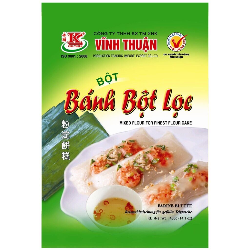 BỘT BÁNH BỘT LỌC VĨNH THUẬN 400GR BY