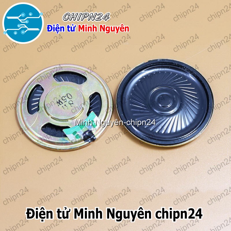 [2 cái] Loa tròn 8R 0.5W (20mm/23mm/28mm/30mm/36mm/40mm) - [Chọn Loại] - HHH.00204