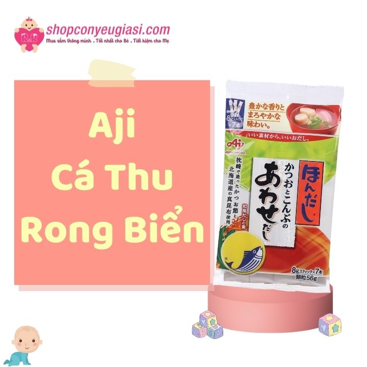 Hạt nêm Ăn Dặm Cho Bé - Nội Địa Nhật Bản