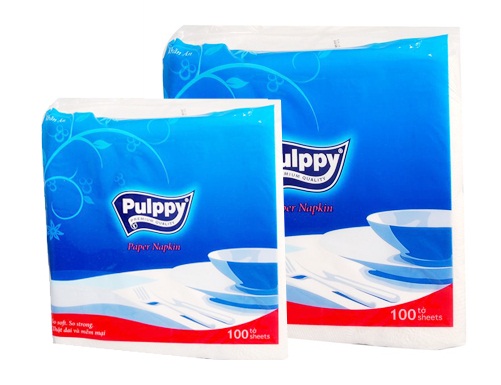 Khăn giấy ăn Pulppy vuông