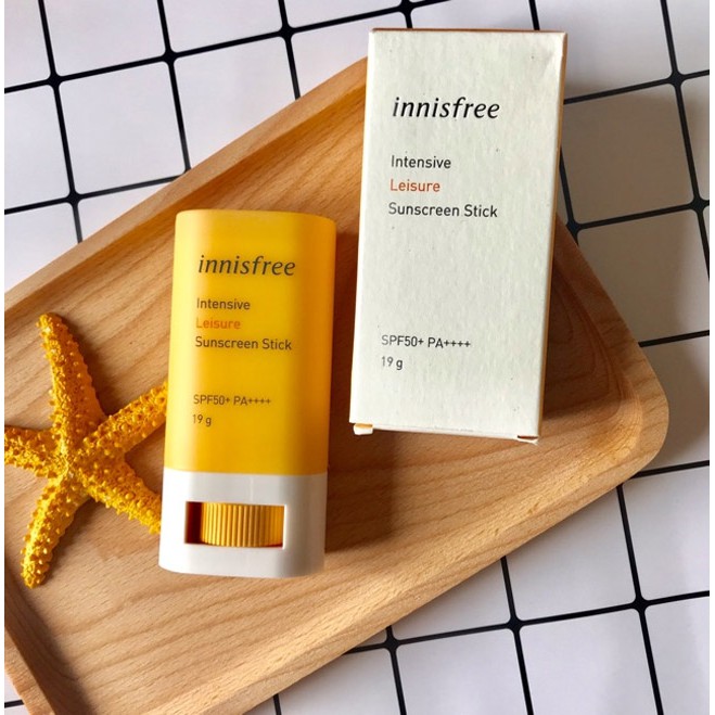 innisfree intensive leisure sunscreen stick review