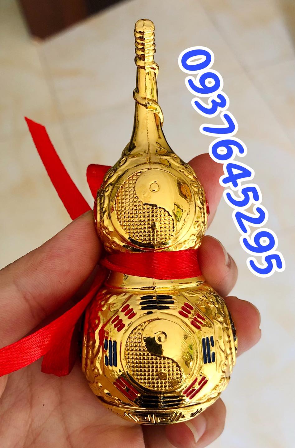 Bình hồ lô đúc đồng cao cấp 9cm
