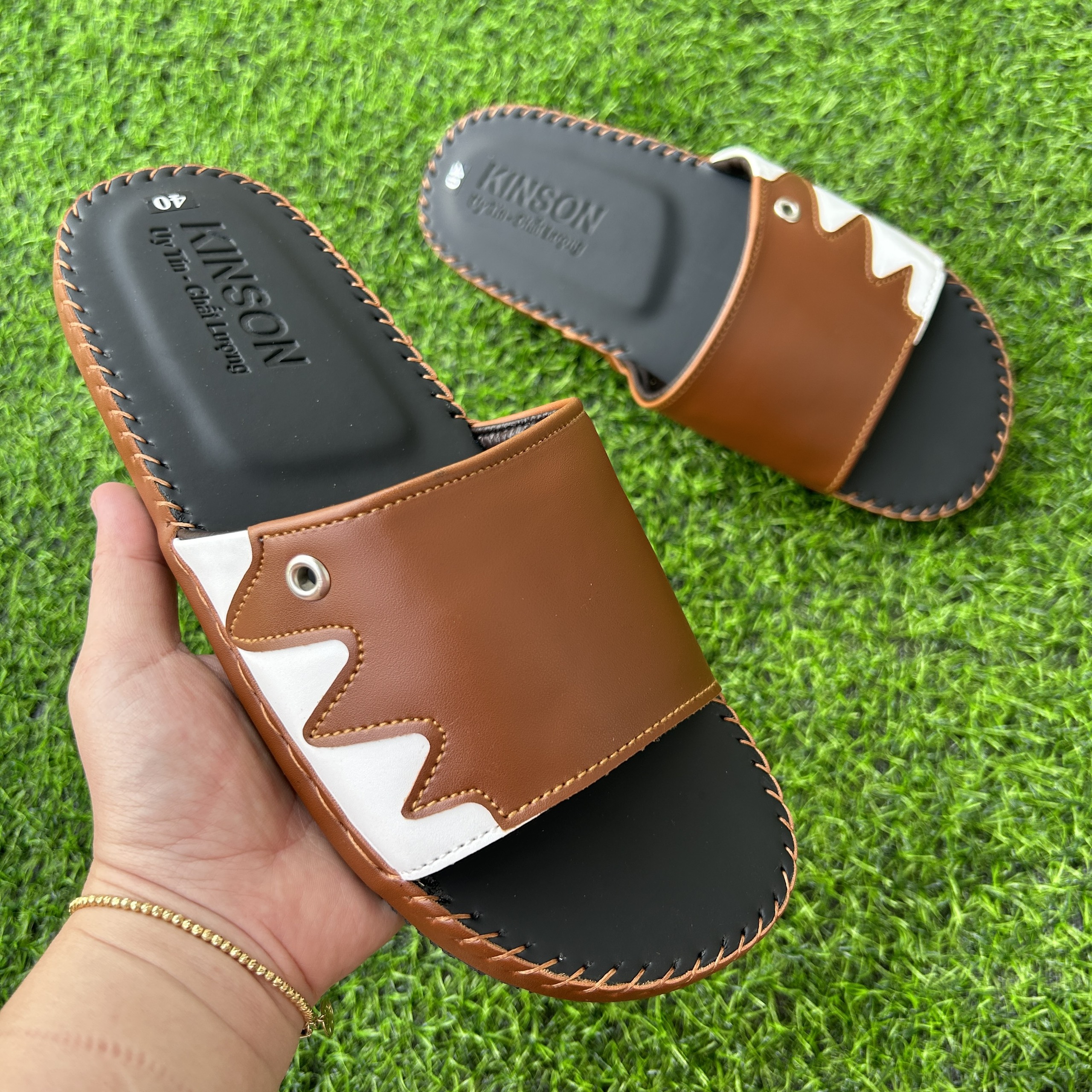 Dép Kẹp Quai Đan Chất Poly - KINSON Shop