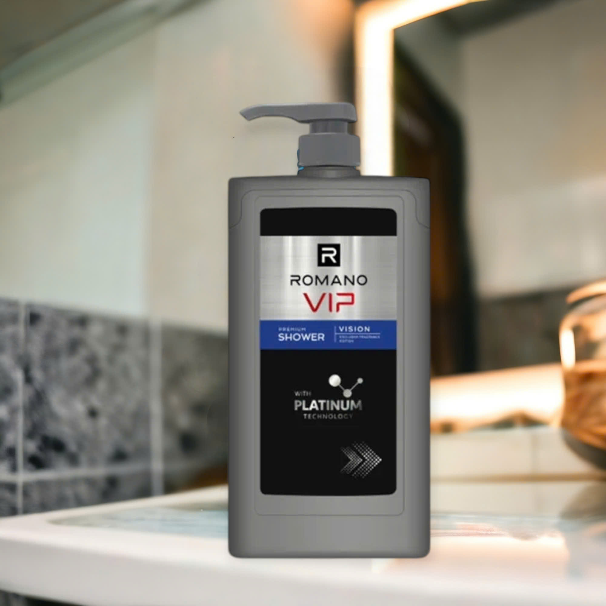 Sữa tắm cao cấp Romano VIP mạnh mẽ bí ẩn Passion / Vision 650g