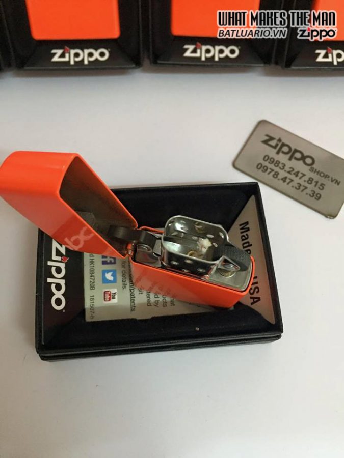 Bật lửa Zippo 28888 – Zippo Neon Orange Matte