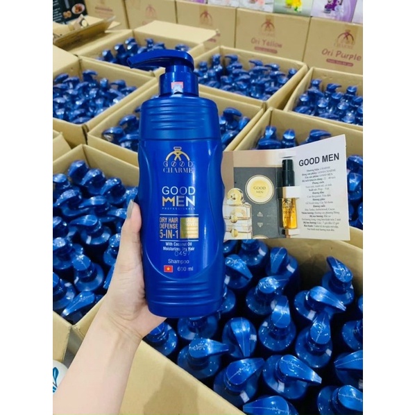 Sữa tắm gội nam toàn thân 5in1 600ml