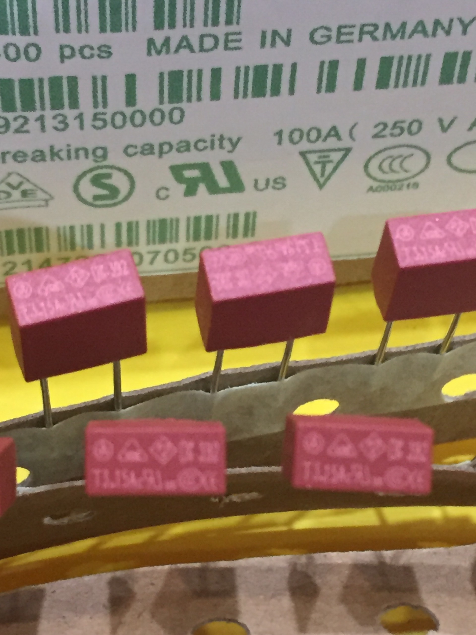 Cầu chì hộp 3.15A, 250v (Made in Germany)