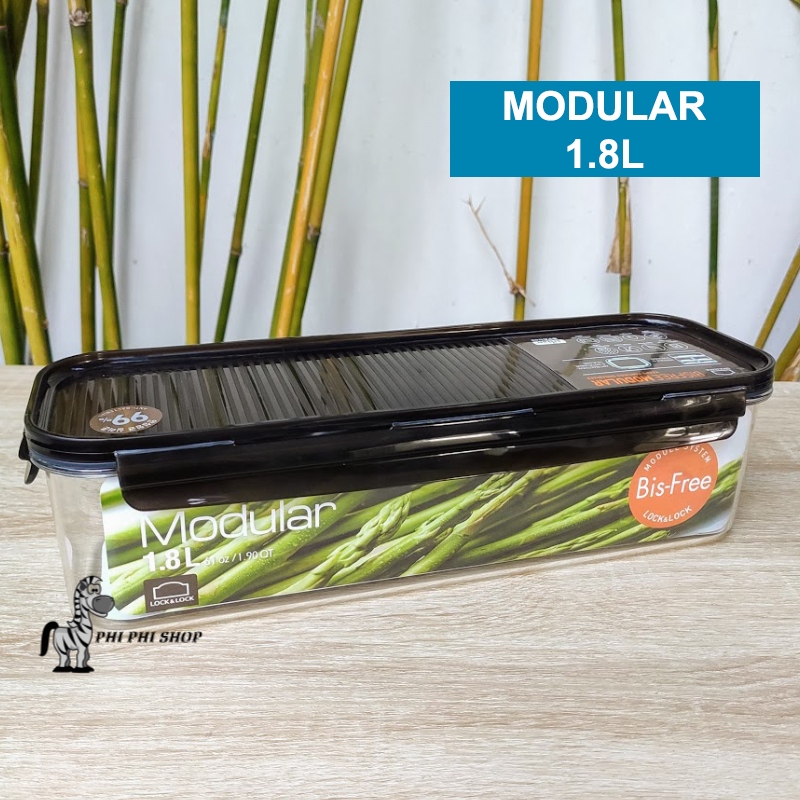 Hộp bảo quản thực phẩm Lock&Lock Bisfree Modular dung tích 1.8L LBF410