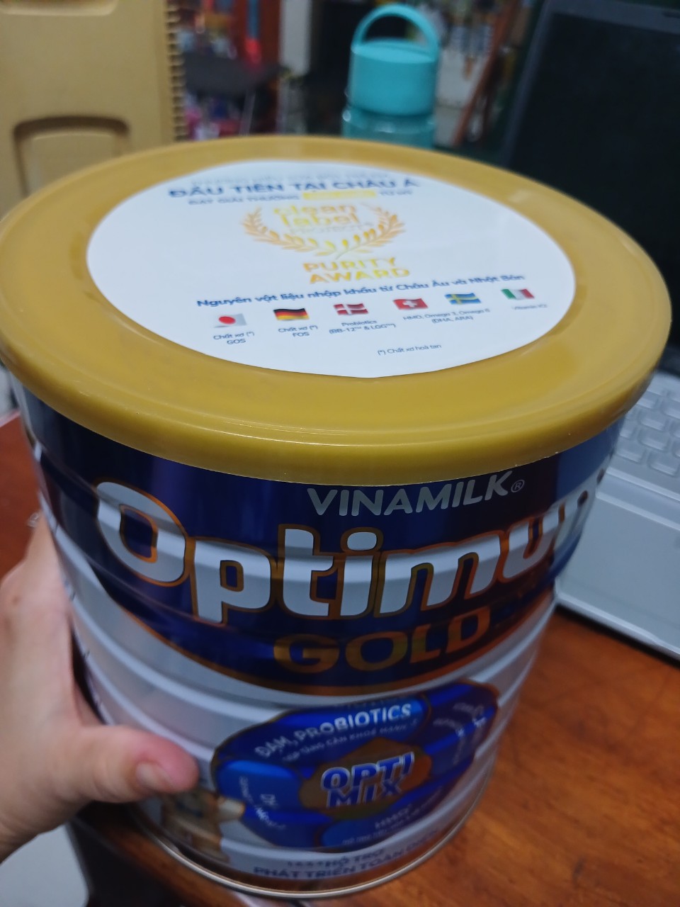 Sữa Optimum Gold 4 1,45kg HSD 8-2025