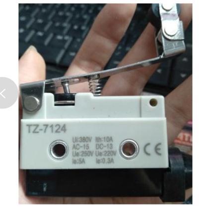 Công tắc hành trình  TZ-7124 có bánh xe