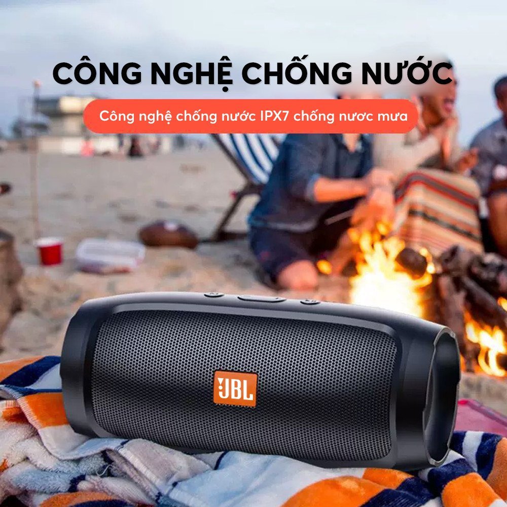 Loa bluetooth charge 3 mini cầm tay nghe nhạc không dây để bàn nhỏ gọn hỗ trợ cổng cắm Usb và thẻ nhớ âm bass cực lớn , âm thanh chuẩn hay ảo hành 5 năm