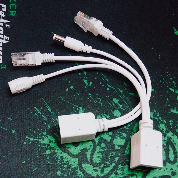 Jac POE chuyển nguồn camera wifi, camera IP - Chuyển nguồn POE dùng dây lan cấp nguồn và mạng cho camera