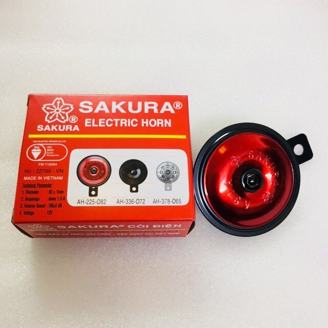 [Motorcycle Horn - Hcm] Sakura Motorcycle Horn Sounds Super Loud